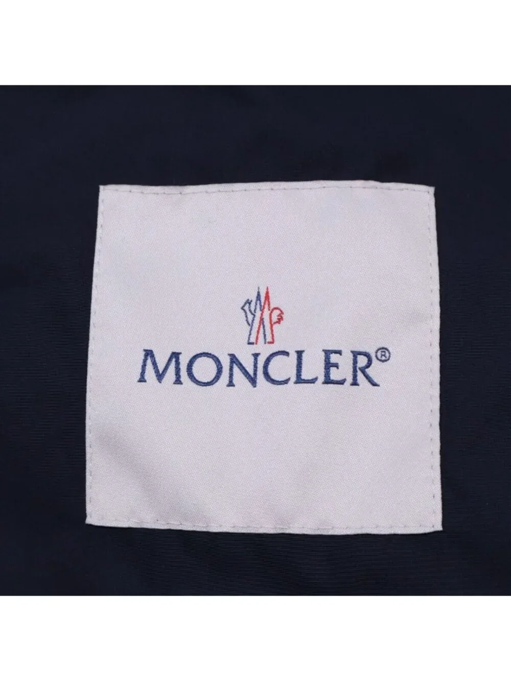Moncler Nylon Hoodie Navy